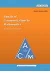 Research paper thumbnail of Annals of Communications in Mathematics: Volume 7, Number 2 (2024)