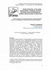 Research paper thumbnail of «Estar feminista» en las aulas universitarias: introducir la teoría feminista como metodología de análisis interseccional y transversaL