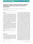 Research paper thumbnail of Involvement ofBcStr2in methionine biosynthesis, vegetative differentiation, multiple stress tolerance and virulence inBotrytis cinerea