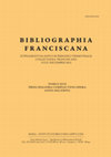 Research paper thumbnail of Bibliographia Franciscana 46 (2024)