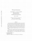 Research paper thumbnail of Thermal Ionization