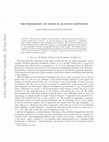 Research paper thumbnail of The preparation of states in quantum mechanics