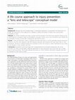 Research paper thumbnail of A life course approach to injury prevention: a "lens and telescope" conceptual model