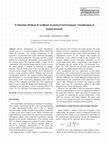 Research paper thumbnail of Evaluation Method of Artificial Acoustical Environment: Visualization of Sound Intensity