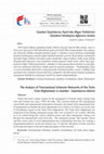 Research paper thumbnail of İstanbul Zeytinburnu İlçesi’nde Afgan Türklerinin Ulusötesi Kentleşme Ağlarının Analizi