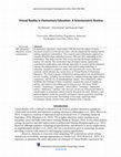 Research paper thumbnail of Virtual Reality in Elementary Education: A Scientometric Review