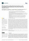 Research paper thumbnail of Cascading Effects of Root Microbial Symbiosis on the Development and Metabolome of the Insect Herbivore Manduca sexta L