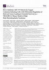 Research paper thumbnail of BCL-2 Inhibitor ABT-737 Effectively Targets Leukemia-Initiating Cells with Differential Regulation of Relevant Genes Leading to Extended Survival in a NRAS/BCL-2 Mouse Model of High Risk-Myelodysplastic Syndrome