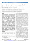 Research paper thumbnail of Benzodithiophenes potentiate differentiation of acute promyelocytic leukemia cells by lowering the threshold for ligand-mediated corepressor/coactivator exchange with retinoic acid receptor alpha and enhancing changes in all-trans-retinoic acid-regulated gene expression