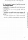 Research paper thumbnail of The Benzene Hematotoxic and Reactive Metabolite 1,4-Benzoquinone Impairs the Activity of the Histone Methyltransferase SET Domain Containing 2 (SETD2) and Causes Aberrant Histone H3 Lysine 36 Trimethylation (H3K36me3)