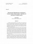 Research paper thumbnail of Negotiating mathematics and science school subject boundries: the role of aesthetic understanding