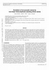 Research paper thumbnail of Excitation of ion-acoustic waves by non-linear finite-amplitude standing Alfvén waves