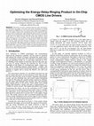 Research paper thumbnail of Optimizing the energy-delay-ringing product in on-chip CMOS line drivers