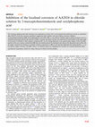 Research paper thumbnail of Inhibition of the localised corrosion of AA2024 in chloride solution by 2-mercaptobenzimidazole and octylphosphonic acid