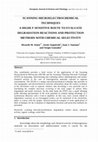 Research paper thumbnail of Scanning microelectrochemical techniques: A highly sensitive route to evaluate degradation reactions and protection methods with chemical selectivity