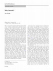 Research paper thumbnail of Why Darwin?