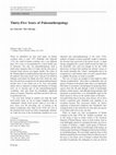 Research paper thumbnail of Thirty-Five Years of Paleoanthropology