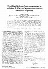 Research paper thumbnail of Modeling biological macromolecules in solution: 3. The Λ-R intersection method for triaxial ellipsoids