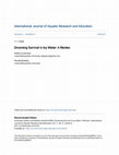 Research paper thumbnail of Drowning Survival in Icy Water: A Review