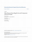 Research paper thumbnail of Who Drowns? Encoding the Second Component of the 4W Model