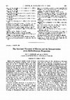 Research paper thumbnail of The intrinsic viscosity of myosin and the interpretation of its hydrodynamic properties