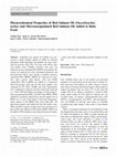 Research paper thumbnail of Physicochemical Properties of Red Salmon Oil (Oncorhynchus nerka) and Microencapsulated Red Salmon Oil Added to Baby Food