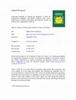 Research paper thumbnail of Exploring wettability by imaging the adsorption of crude oil, re-dissolved asphaltene, and phenol solutions onto calcite. Implications to sorption mechanisms and molecular structure of surface-active compounds in crude oil