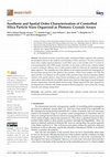 Research paper thumbnail of Synthesis and Spatial Order Characterization of Controlled Silica Particle Sizes Organized as Photonic Crystals Arrays