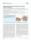 Research paper thumbnail of Tetrathiafulvalene-Capped Hybrid Materials for the Optical Detection of Explosives