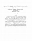 Research paper thumbnail of Decrease of the Black Sea Oxygen Inventory through the second half of the XXth century