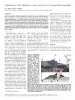 Research paper thumbnail of “Inheritance”: An influence on the particle size of pyroclastic deposits