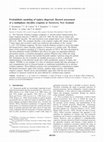 Research paper thumbnail of Probabilistic modeling of tephra dispersal: Hazard assessment of a multiphase rhyolitic eruption at Tarawera, New Zealand