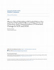 Research paper thumbnail of Physics Based Modeling Of Guided Waves For Detection And Characterization Of Structural Damage In NDE and SHM