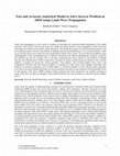 Research paper thumbnail of Fast and accurate analytical model to solve inverse problem in SHM using Lamb wave propagation