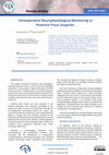 Research paper thumbnail of Intraoperative Neurophysiological Monitoring in Posterior Fossa Surgeries