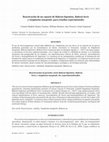 Research paper thumbnail of Reactivación de un cepario de Babesia bigemina, Babesia bovis y Anaplasma marginale, para estudios experimentales