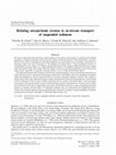 Research paper thumbnail of Relating stream‐bank erosion to in‐stream transport of suspended sediment