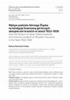 Research paper thumbnail of Wpływ podziału Górnego Śląska na kondycję finansową górniczych ubezpieczeń brackich w latach 1922–1926