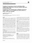 Research paper thumbnail of Evaluation of sonoanatomy relevant to performing stellate ganglion blocks using anterior and lateral simulated approaches: an observational study Evaluation de l'echo-anatomie pour la realisation d'un bloc du ganglion stellaire avec une simulation des abords anterieur et lateral : etude observati...