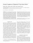 Research paper thumbnail of Fracture toughness of bisphenol A‐type epoxy resin