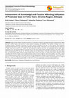 Research paper thumbnail of Assessment of Knowledge and Factors Affecting Utilization of Postnatal Care in Fiche Town, Oromia Region, Ethiopia