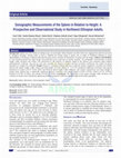 Research paper thumbnail of Sonographic Measurements of the Spleen in Relation to Height: A Prospective and Observational Study in Northwest Ethiopian Adults