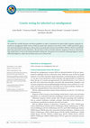 Research paper thumbnail of Genetic testing for inherited eye misalignment