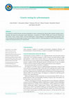 Research paper thumbnail of Genetic testing for achromatopsia