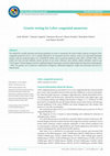 Research paper thumbnail of Genetic testing for Leber congenital amaurosis