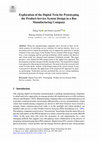 Research paper thumbnail of Exploration of the Digital Twin for Prototyping the Product-Service System Design in a Bus Manufacturing Company