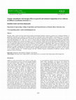 Research paper thumbnail of Organic amendments and nitrogen effects on growth and chemical composition of two cultivars of safflower ('Carthamus tinctorius' L.)