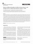 Research paper thumbnail of Effects of different densities of wild oat (Avena fatua L.) and nitrogen rates on oilseed rape (Brassica napus L.) yield