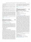 Research paper thumbnail of Chirurgie de la main en consultation – à propos du premier centre créé en France