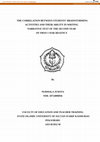 Research paper thumbnail of The Correlation Between Students’ Brainstorming Activities and Their Ability in Writing Narrative Text of the Second Year of Sman 1 Siak Regency